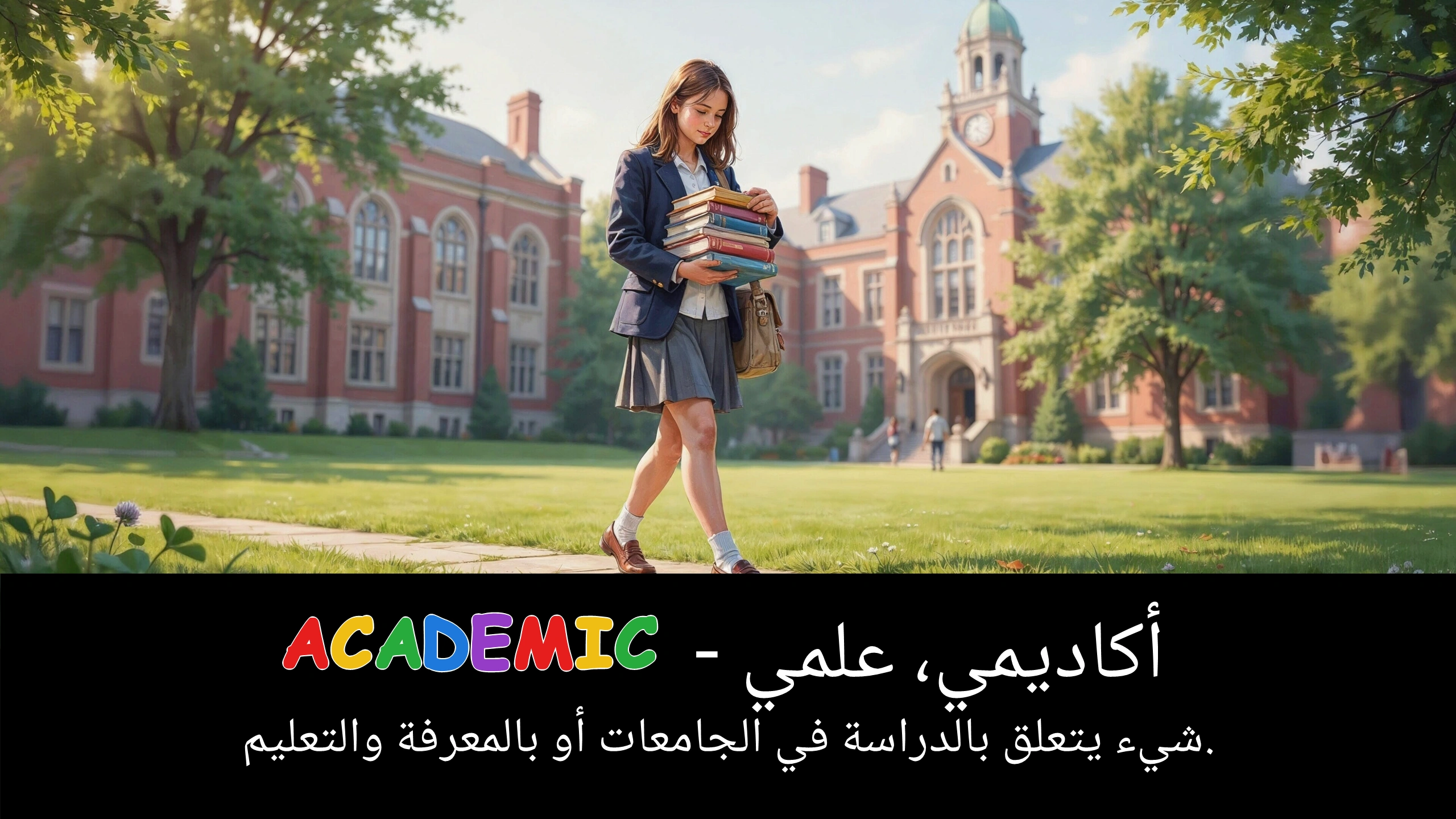 Arabic Illustration for academic